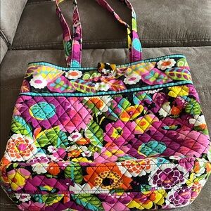 Vera Bradley Multicolor Floral Tote